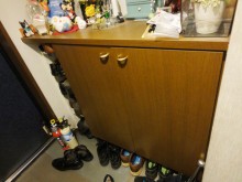 自然素材でエントランスを演出しながら生活臭にも効果大 自然素材でエントランスを演出しながら生活臭にも効果大